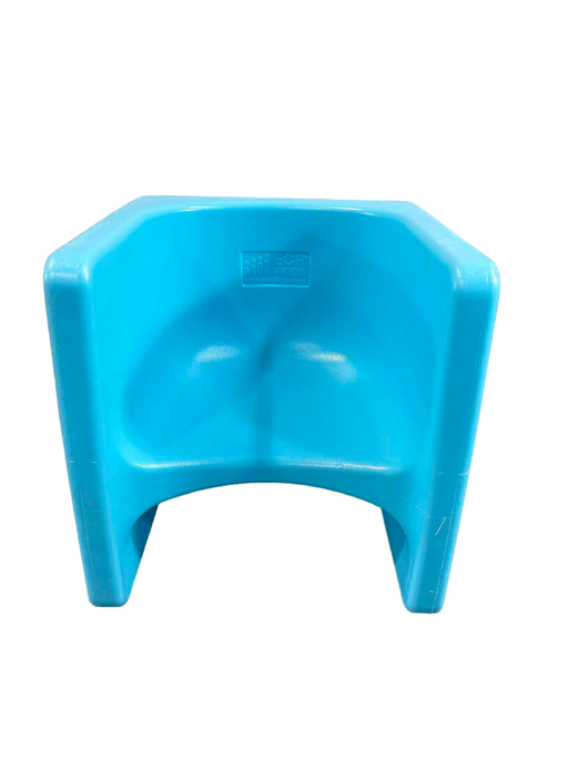 used ECR4Kids Tri-Me 3-in-1 Cube Chair, Blue