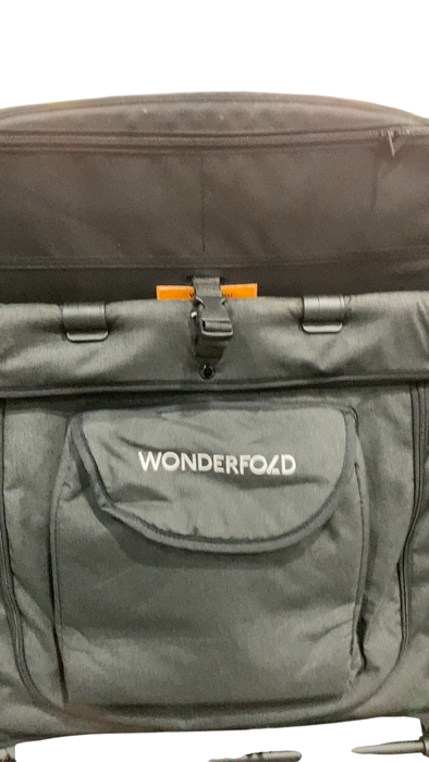 Shop Wonderfold W4 Luxe Quad Stroller Wagon, 2024, Volcanic Black at GoodBuy Gear