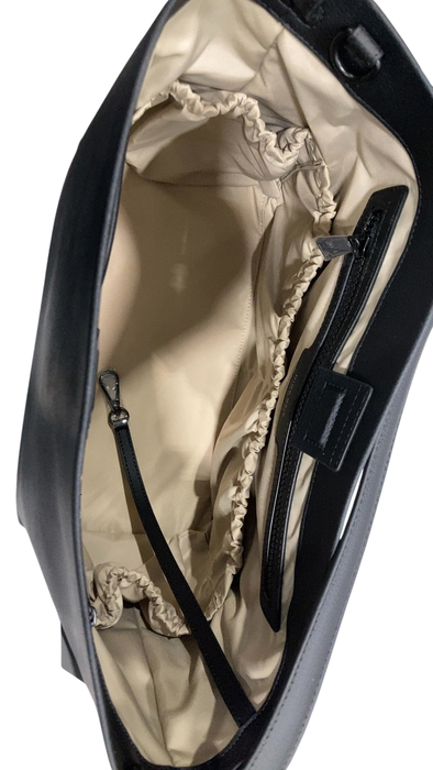 Shop Mina Baie Harlow Vegan Midi, Black at GoodBuy Gear