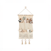 Shop Crane Baby Willow Wall Storage Organizer With Pockets, Natural at GoodBuy Gear