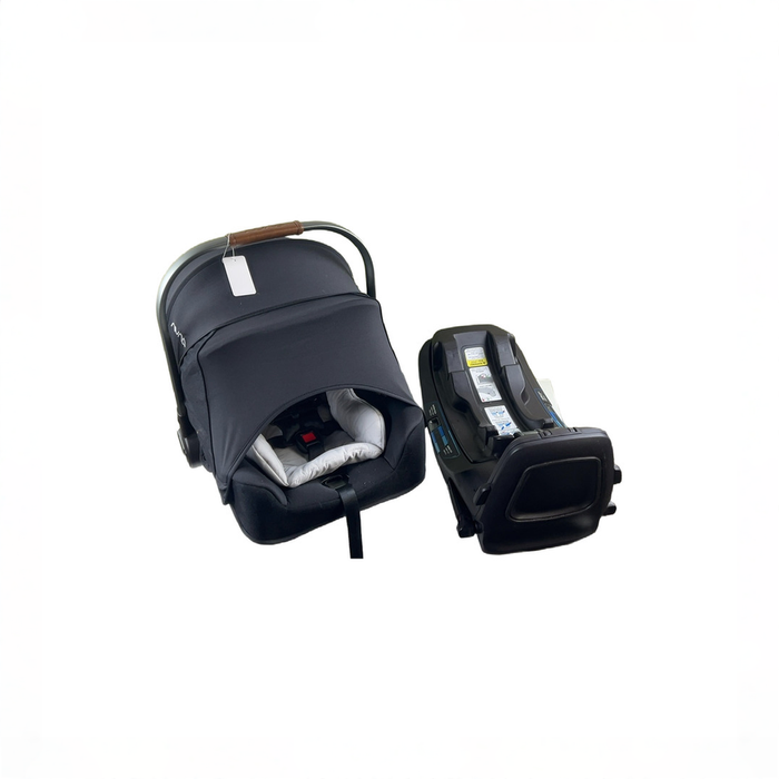 Shop Nuna PIPA rx Infant Car Seat with RELX Base, 2023, Caviar at GoodBuy Gear