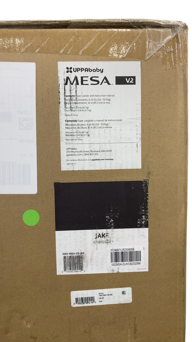 Shop UPPAbaby MESA V2 Infant Car Seat, Jake (Black), 2023 at GoodBuy Gear