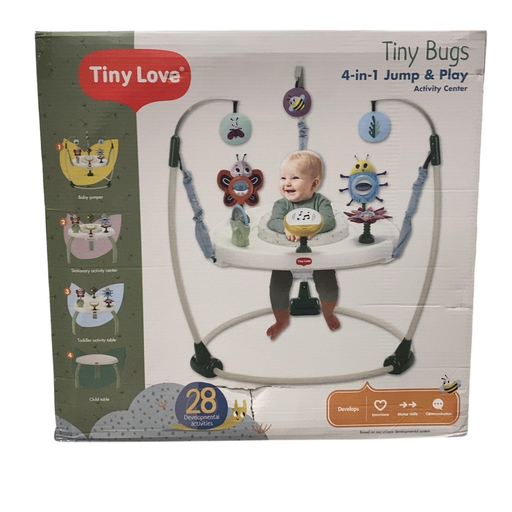 Shop Tiny Love 4-in-1 Jump & Play Activity Center, Tiny Bugs at GoodBuy Gear