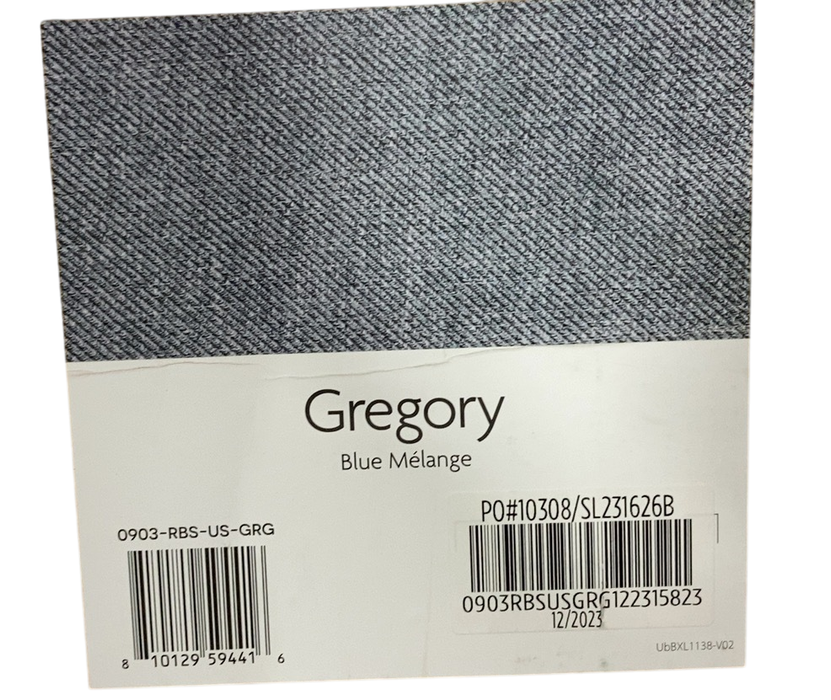 Shop UPPAbaby Rumbleseat V2+, Gregory (Blue Melange) at GoodBuy Gear