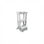 Shop Little Partners Explore 'N Store Learning Tower, Soft White at GoodBuy Gear