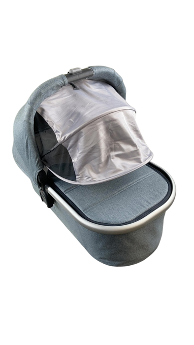 Shop UPPAbaby V2 Bassinet, Gregory (Blue Melange) at GoodBuy Gear