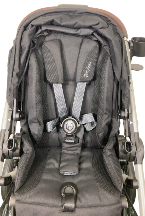 Shop Cybex e-Gazelle S Stroller, 2024, Black, Moon Black at GoodBuy Gear
