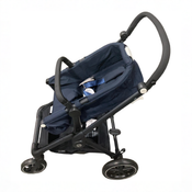 Shop Cybex Eos Stroller, 2024, Black, Ocean Blue at GoodBuy Gear