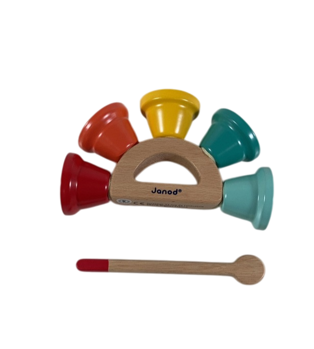 Shop Janod Gioia Wood and Metal Handbell Set at GoodBuy Gear