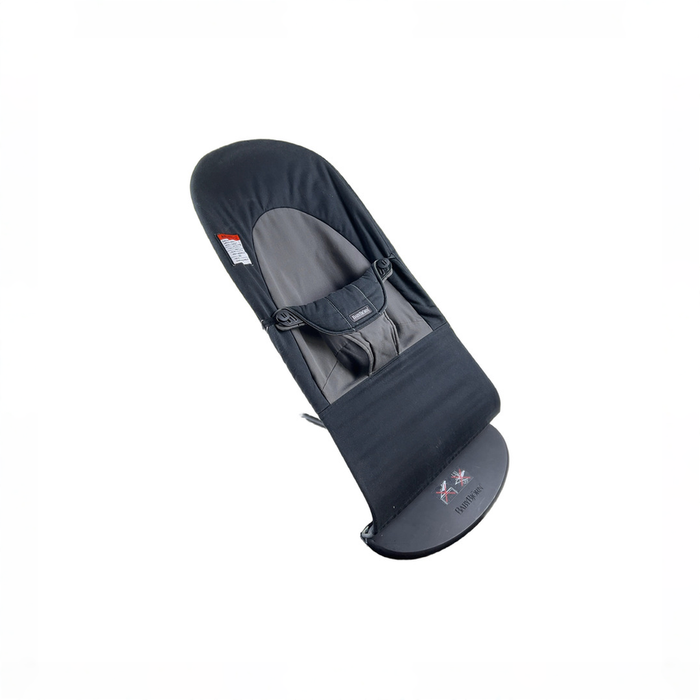 Shop BabyBjorn Bouncer Balance Soft, Black Frame, Black/Dark Gray at GoodBuy Gear