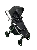 Shop Mockingbird Single to Double 2.0 Stroller, 2024, Silver with Black Leather, Watercolor Drops, Black at GoodBuy Gear