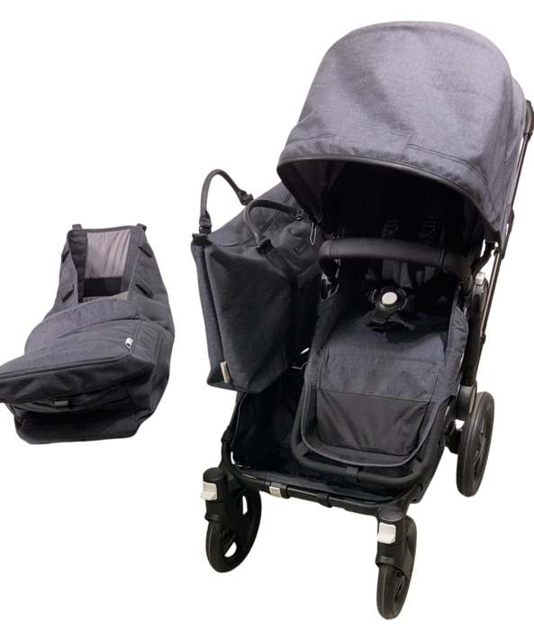 Shop Bugaboo Donkey 5 Mono Stroller, Black, Mineral Collection - Washed Black, 2024 at GoodBuy Gear
