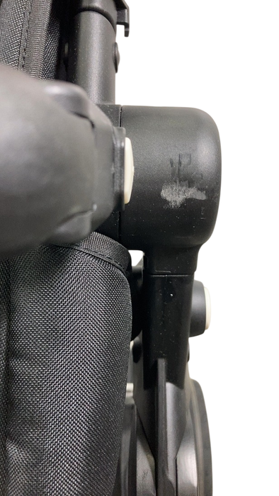 Shop Mockingbird Single to Double 2.0 Stroller, 2024, Bloom, Silver With Black Leather, Watercolor Drops at GoodBuy Gear