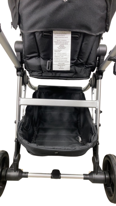 Shop Mockingbird Single to Double 2.0 Stroller, 2024, Black, Silver With Penny Leather, Watercolor Drops at GoodBuy Gear