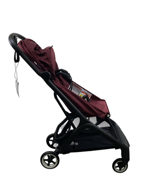 Shop Bugaboo Butterfly Stroller, 2024, Black, Dark Cherry, Dark Cherry at GoodBuy Gear