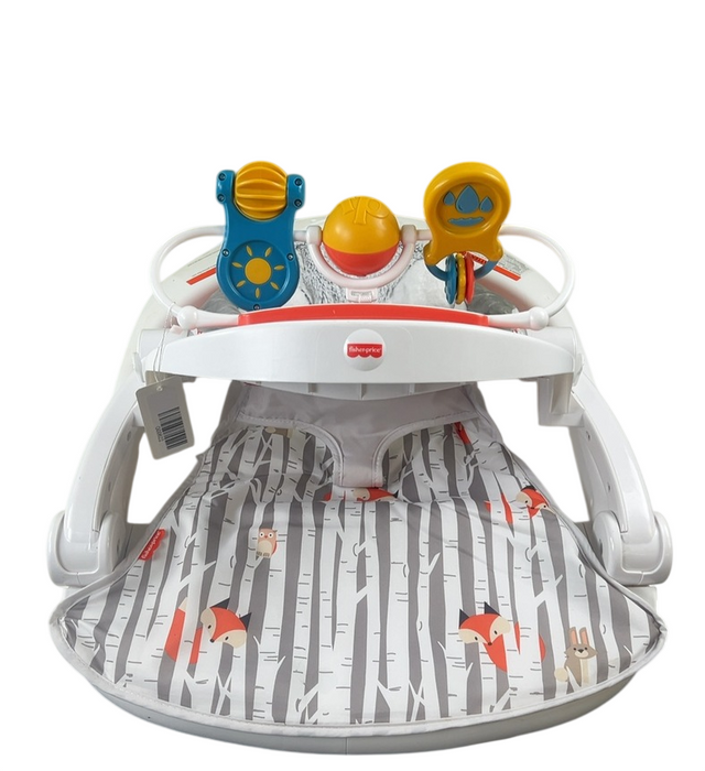 Shop Fisher Price Premium Sit-Me-Up Floor Seat with Toy Tray, Peek-A-Boo Fox at GoodBuy Gear