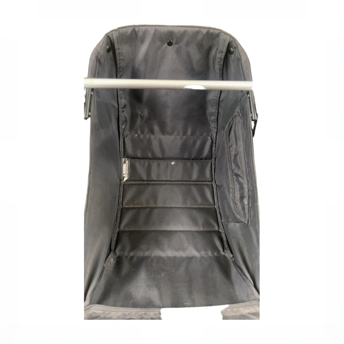 Shop Mockingbird Single to Double Stroller, 2021, Sea, Silver with Brown Leather, Windowpane at GoodBuy Gear