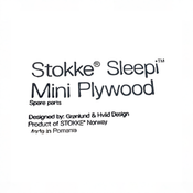 Shop Stokke Sleepi Mini Plywood Bottom, Natural at GoodBuy Gear