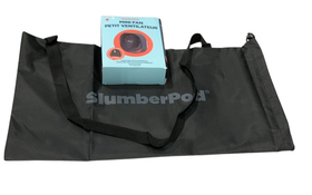 Shop SlumberPod 3.0 Sleep Canopy with Fan, Black with Gray Accents at GoodBuy Gear