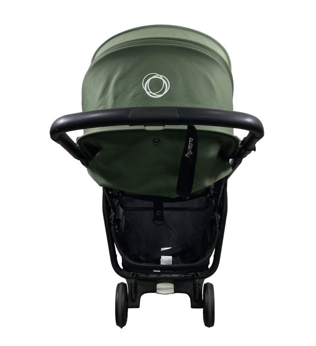 Bugaboo Butterfly Stroller, 2023, Black, Forest Green, Forest Green