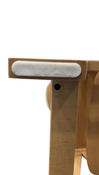 Shop Hauck Alpha+ Grow Along Wooden High Chair Seat with White Removable Tray, Natural/White, With seat harness at GoodBuy Gear