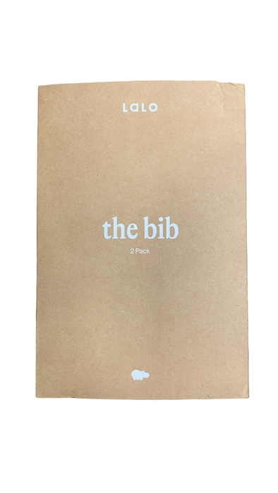 Shop Lalo The Bib 2 Pack, Coconut at GoodBuy Gear