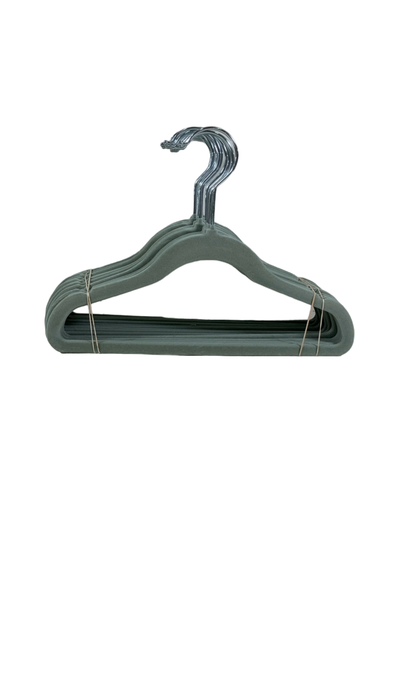 Shop Sprucely Velvet Hangers 20 Pack, Sage at GoodBuy Gear