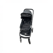 Shop Mompush Meteor 2 Stroller, 2026, Black, Black Frame at GoodBuy Gear