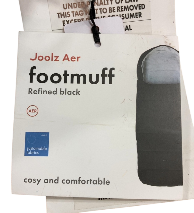 Shop Joolz Aer Footmuff, Refined Black at GoodBuy Gear