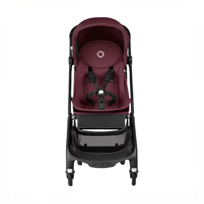 Shop Bugaboo Butterfly 2 Stroller, 2025, Black, Dark Cherry, Dark Cherry at GoodBuy Gear