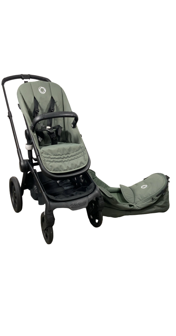 bugaboo fox 5 green Bugaboo Fox 5 Stroller, 2023, Black Frame, Forest Green