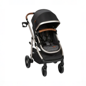 Shop Monbebe Lynx 6-in-1 Modular Travel System Stroller, 2025, Black & Gold at GoodBuy Gear