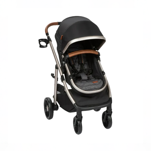 Shop Monbebe Lynx 6-in-1 Modular Travel System Stroller, 2025, Black & Gold at GoodBuy Gear