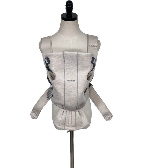 BabyBjorn Baby Carrier Mini, Light Beige 3D Jersey