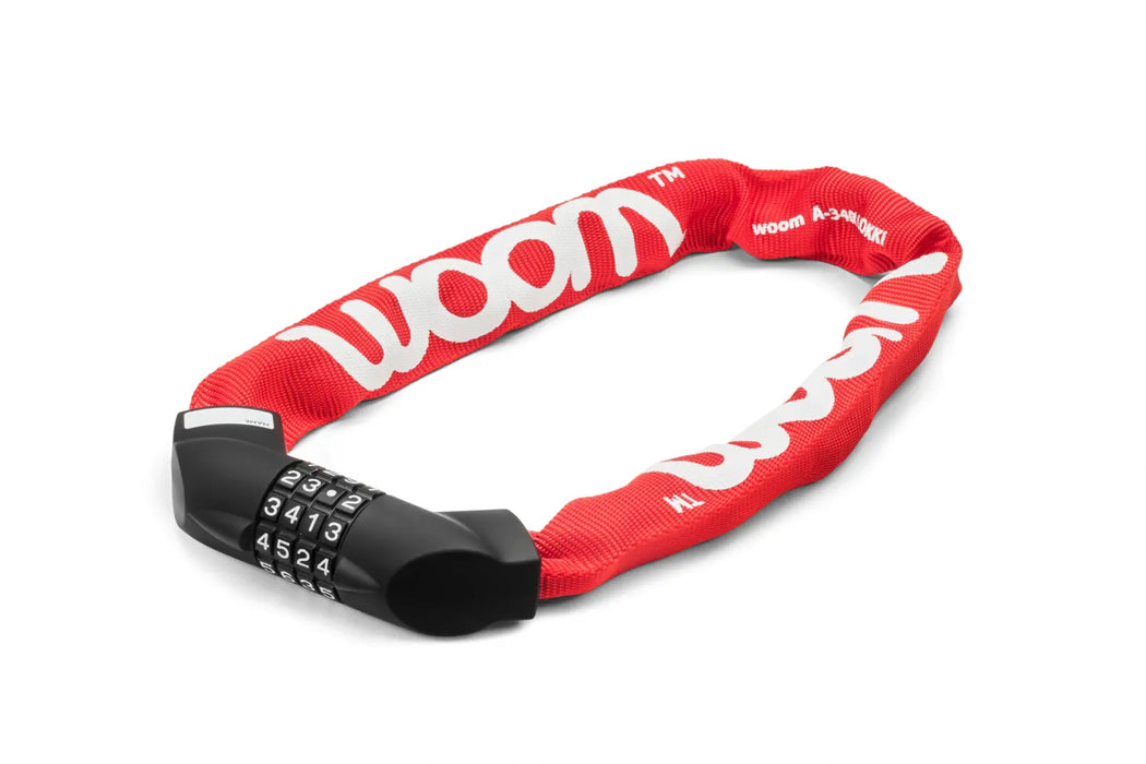 Woom LOKKI Bike Lock, Woom Red