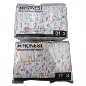 Shop Honest Company Clean Conscious Diapers Pack, Size 3, 62 Count, Space Travel + It's a Pawty at GoodBuy Gear