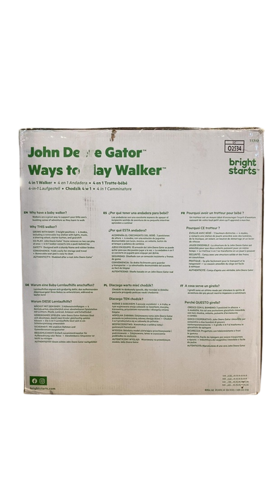 Shop Bright Starts Gator Ways To Play Walker, Gator Green at GoodBuy Gear