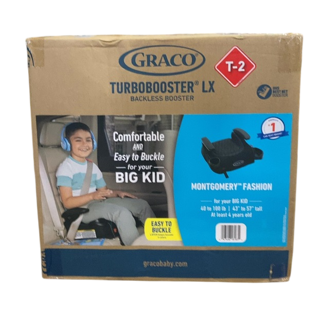 Shop Graco TurboBooster LX Backless Booster Car Seat, Montgomery, 2023 at GoodBuy Gear