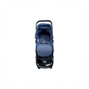 Shop Mompush Meteor 2 Stroller, 2022, Black Frame, Navy Blue at GoodBuy Gear