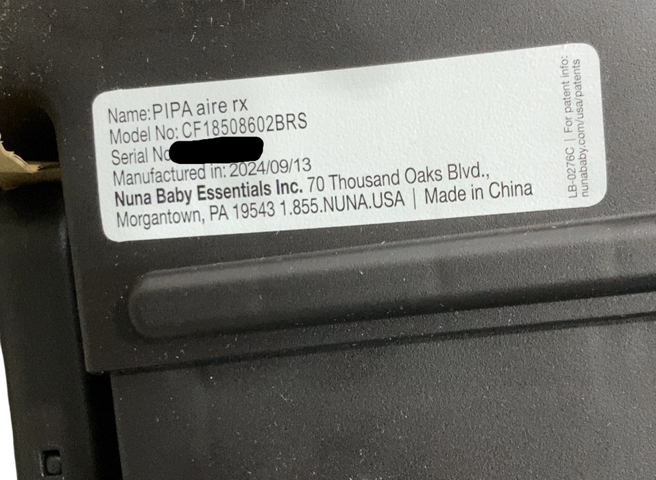 Shop Nuna Pipa Aire RX Infant Car Seat, Brushstroke Dot, 2024 at GoodBuy Gear