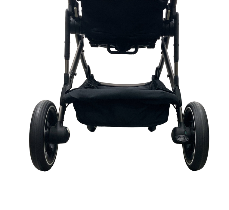 Shop Cybex Gazelle S Modular Stroller, 2024, Moon Black, Taupe Frame at GoodBuy Gear