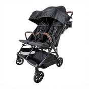 Shop Strolee V2 Double Stroller, 2026, Black at GoodBuy Gear