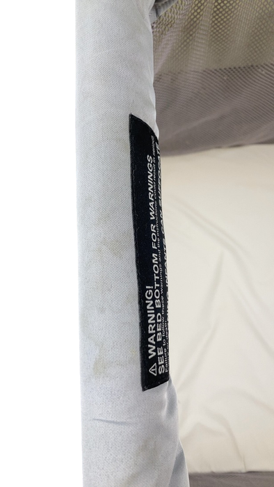 Shop BabyBjorn Travel Crib Light Bundle with Fitted Sheet, Silver at GoodBuy Gear