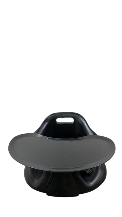 Shop Upseat Baby Floor & Booster Seat with Tray, Midnight Black at GoodBuy Gear