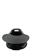 Shop Upseat Baby Floor & Booster Seat with Tray, Midnight Black at GoodBuy Gear