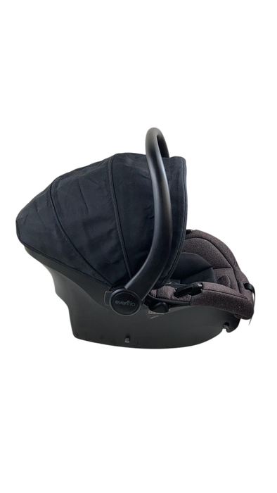 Shop Evenflo LiteMax Infant Car Seat with Anti-Rebound Bar, 2023, Casual Grey at GoodBuy Gear