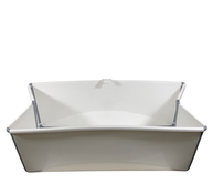 Shop Stokke Flexi Bath Foldable Baby Bathtub, White, XLarge at GoodBuy Gear