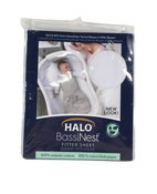 Shop Halo BassiNest Sleeper Fitted Sheet, White at GoodBuy Gear