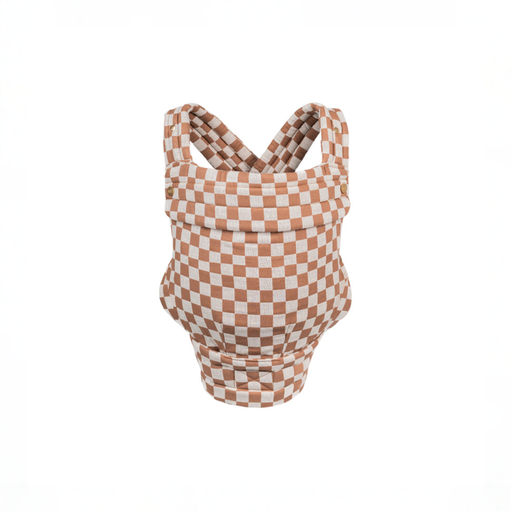 Shop Mabē The Monarch Carrier, Mocha Check at GoodBuy Gear
