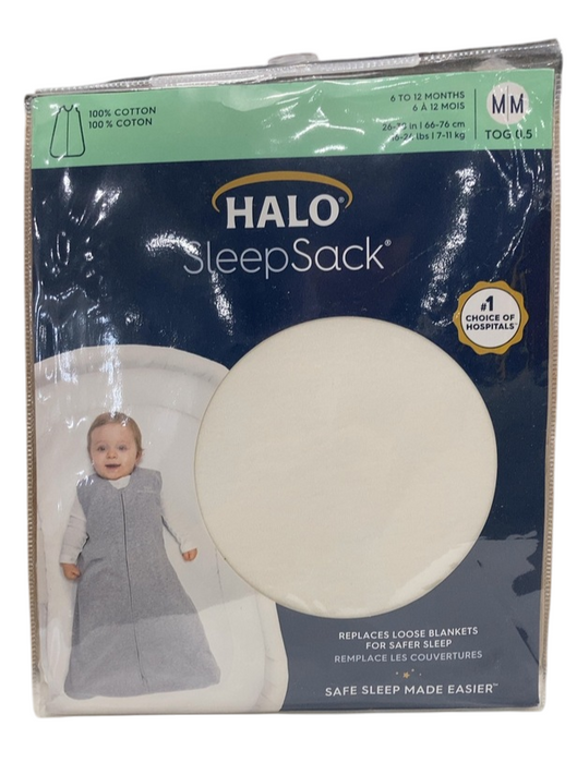 Shop Halo Sleepsack Wearable Blanket, Cream, Medium (6-12 Months) at GoodBuy Gear